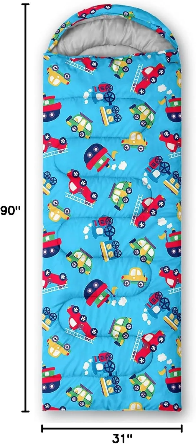 BSNTHO Camping Sleeping Bags,3 Season Warm & Cool Weather,Lightweight,Waterproof Sleeping Bags for Adults & Kids,Traveling,and Outdoors,Camping Gear Equipment