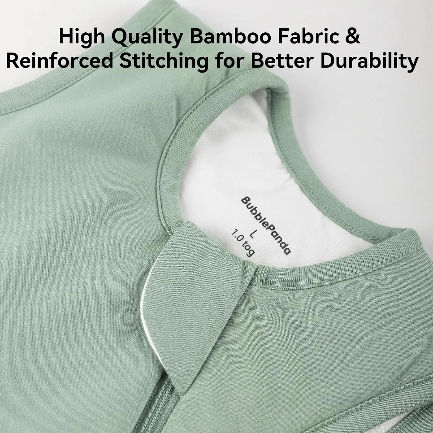BubblePanda Rayon Made From Bamboo Sleep Sack 18-24 Months 2.5 Tog Winter Toddler Sleep Sack 2t for Babies Soft Warm Quilted Baby Wearable Blanket 2-Way Zipper Thick Baby Sleeping Bag
