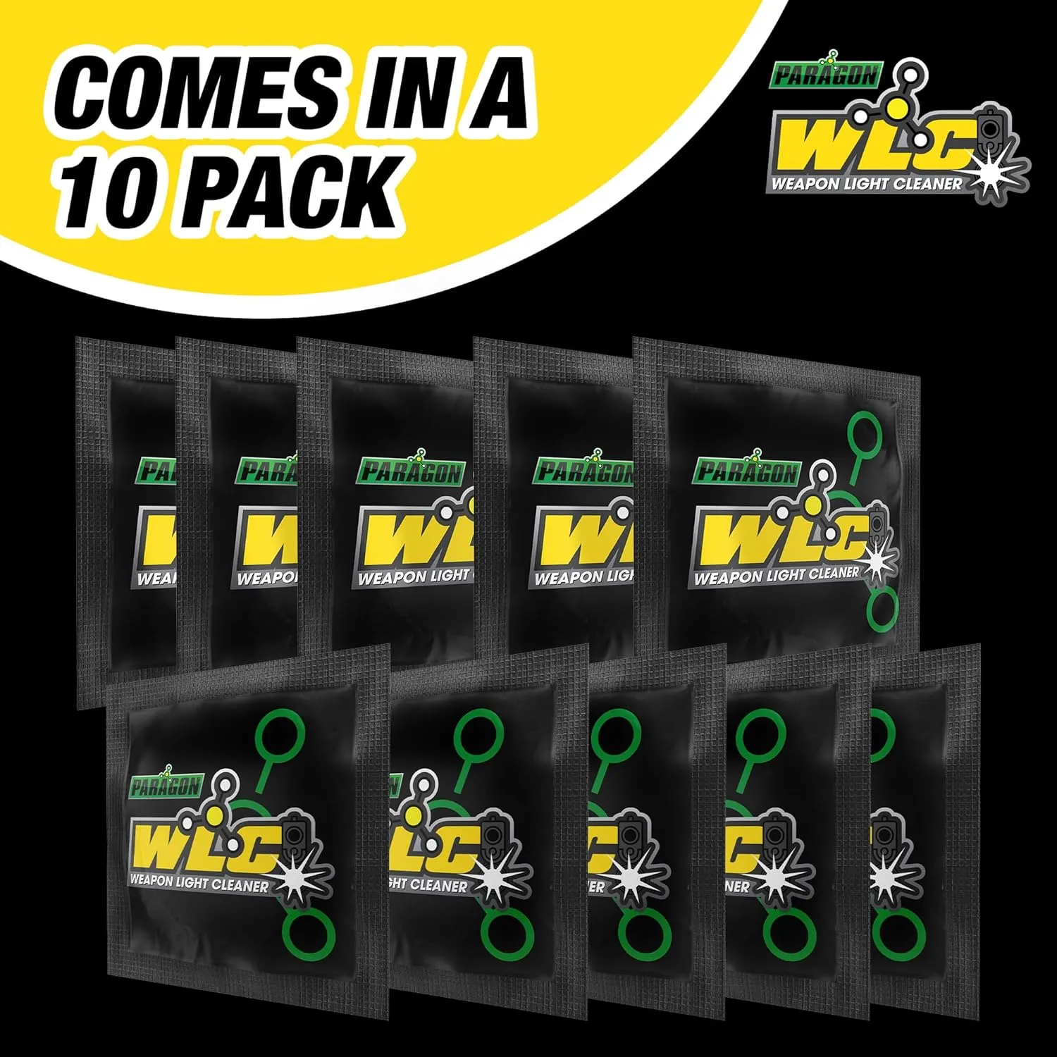 C H Paragon WLC Weapon Light Cleaner/Wipes