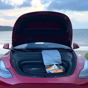 Camping Cooler Insulated Bags Water Tight Versatile Use Grocery Bags for Tesla Model Y Model X Frunk Organizer Two Bags Can be Used in All Cars