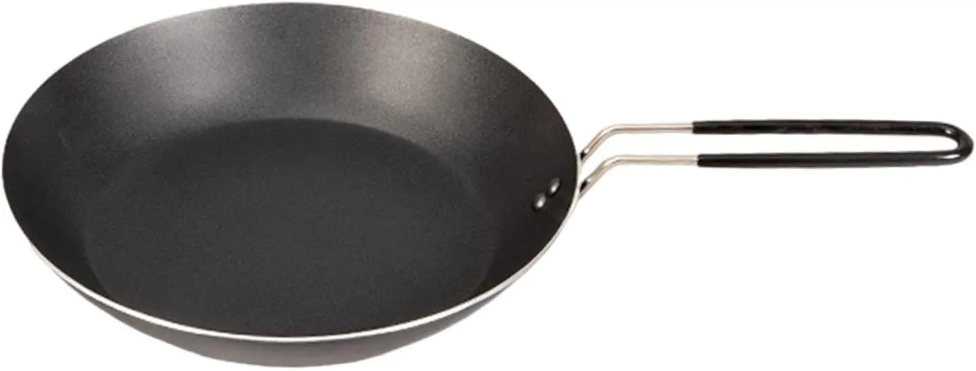 Camping Fry Pan Outdoor Cooking Griddle Reusable Lightweight Multifunctional Non Stick Skillet Foldable Handle for BBQ Picnic