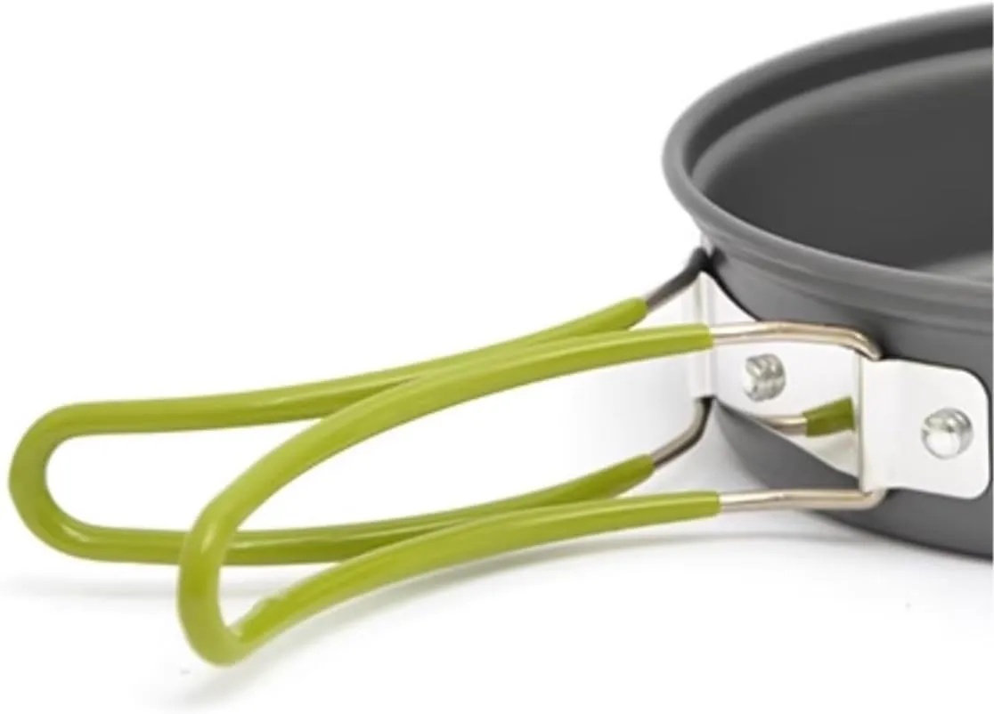 Camping Kitchen Utensil Camping Stove Set Pot Outdoor Multi-Person Picnic Camping Cooker Portable Non-Stick Pot Set for Outdoor Cooking