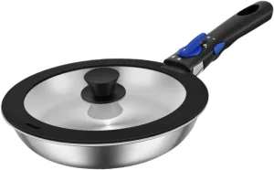 Camping Pots Camping Skillet Compact Lightweight Camping Frying Pan Cooking Pot for Backpacking BBQ Outdoor Travel Cooking