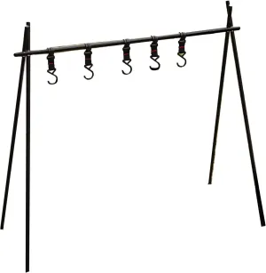Camping Racks Aluminum Alloy Folding Triangular Shelf Collapsible Hanging Organizer Stand for Outdoor