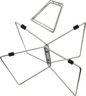 Camping Storage Box Stand - Foldable Cooler Stand | Anti-Moisture Quick Unfold Storage Rack, Quick Unfold Box Stand with Non-Slip Mat Carry Bag, Insulated Storage Box Base, Stainless Folding Stand
