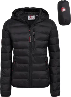 CANADA WEATHER GEAR Women's Puffer Jacket - Packable Bubble Coat, Water Resistant Outerwear Jackets for Women (XXS-M)