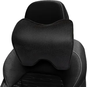 Car Neck Pillow For Car Driving, Leather Car Seat Headrest Pillow, Car Neck Support And Rest For Car Pillow, Travel Car Seat Neck Pillow For Neck Support And Pain Relief, Neck Car Pillow For Sleeping