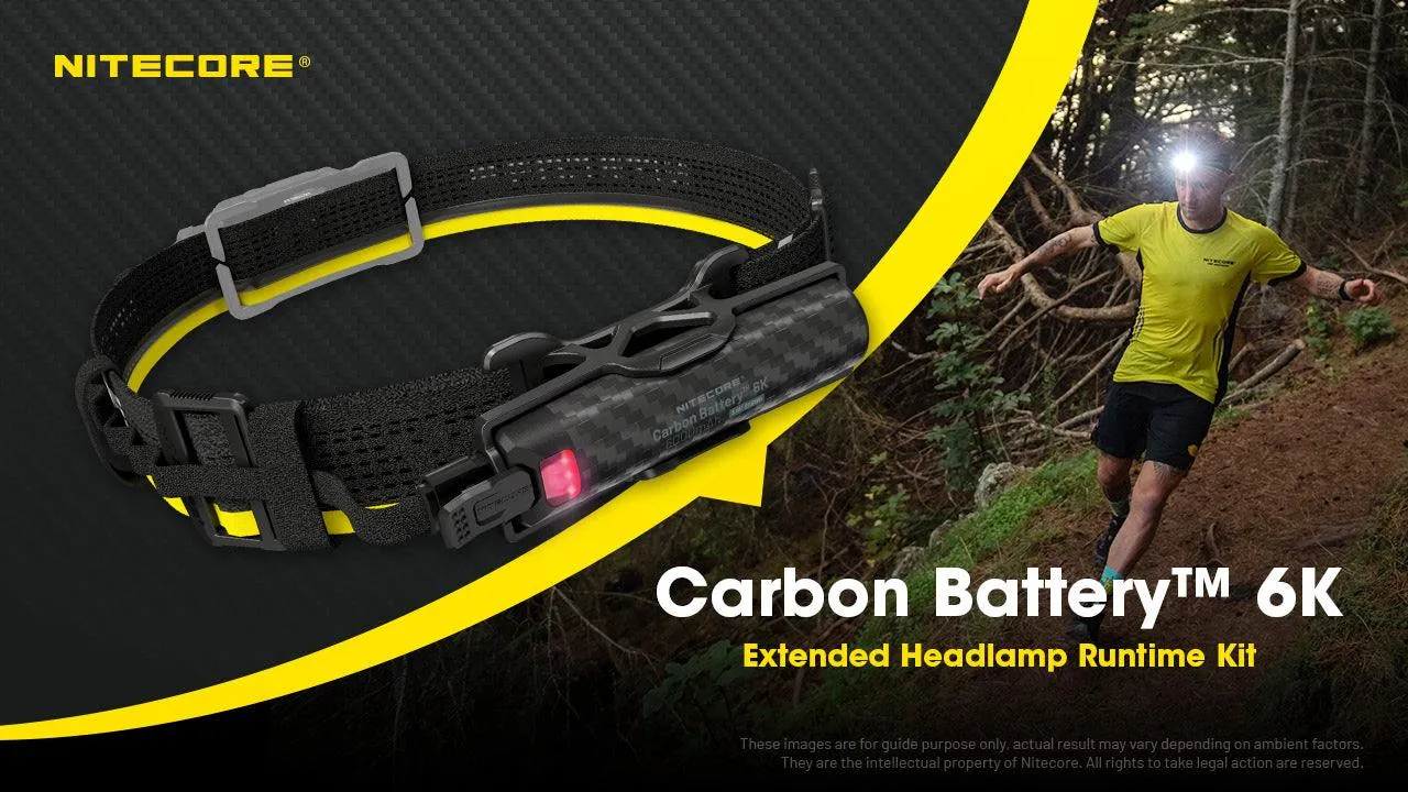 Carbon Battery 6K Headband Kit (6,000mAh 1A)