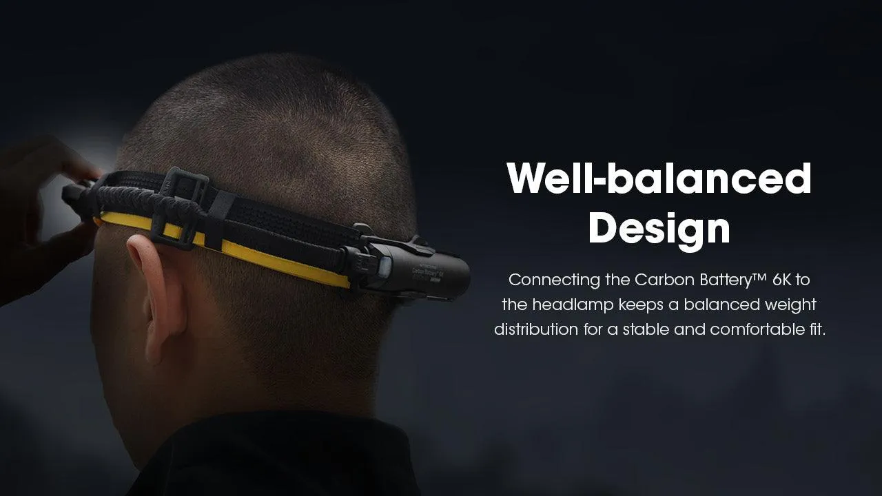Carbon Battery 6K Headband Kit (6,000mAh 1A)