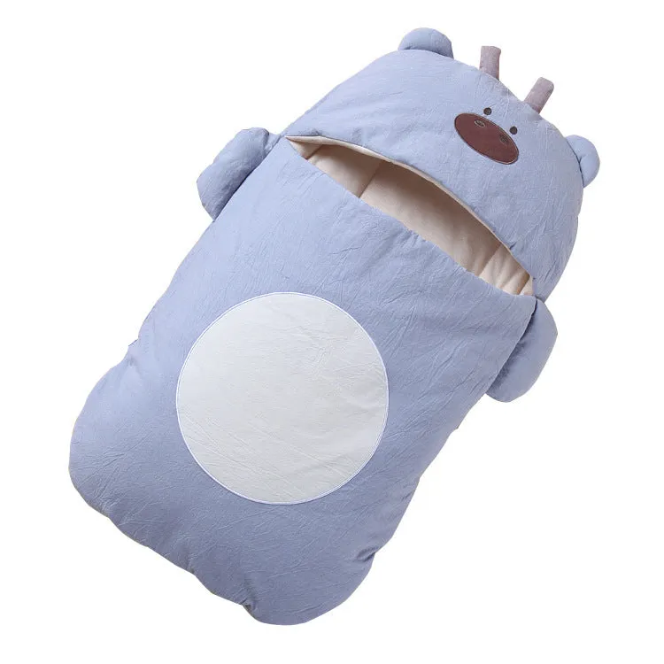 Cartoon Baby Sleeping Bag – Soft Cotton Comfort