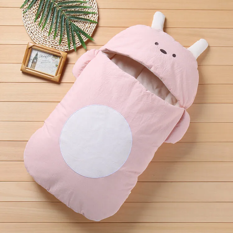 Cartoon Baby Sleeping Bag – Soft Cotton Comfort