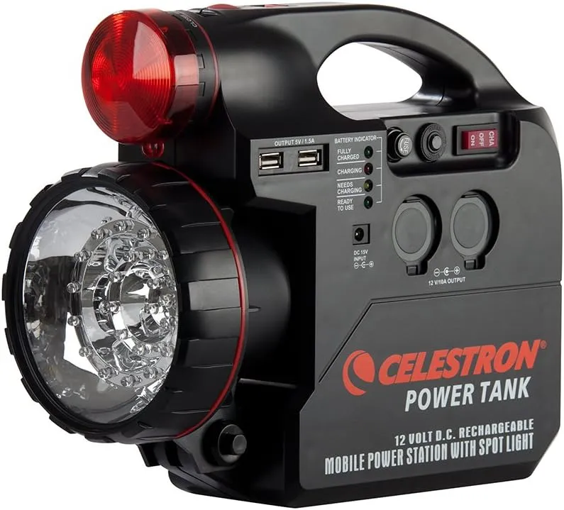 Celestron 18774-CGL PowerTank 7, 12V -7Ah, Black