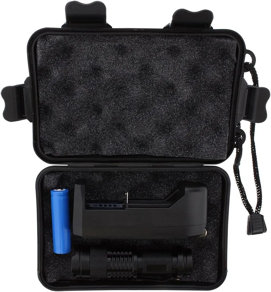 Christmas Gifts for Papa Best Papa Ever LED Flashlight with Case and Charger Gift Bundle Tactical Flashlight Mini LED Pocket Torch