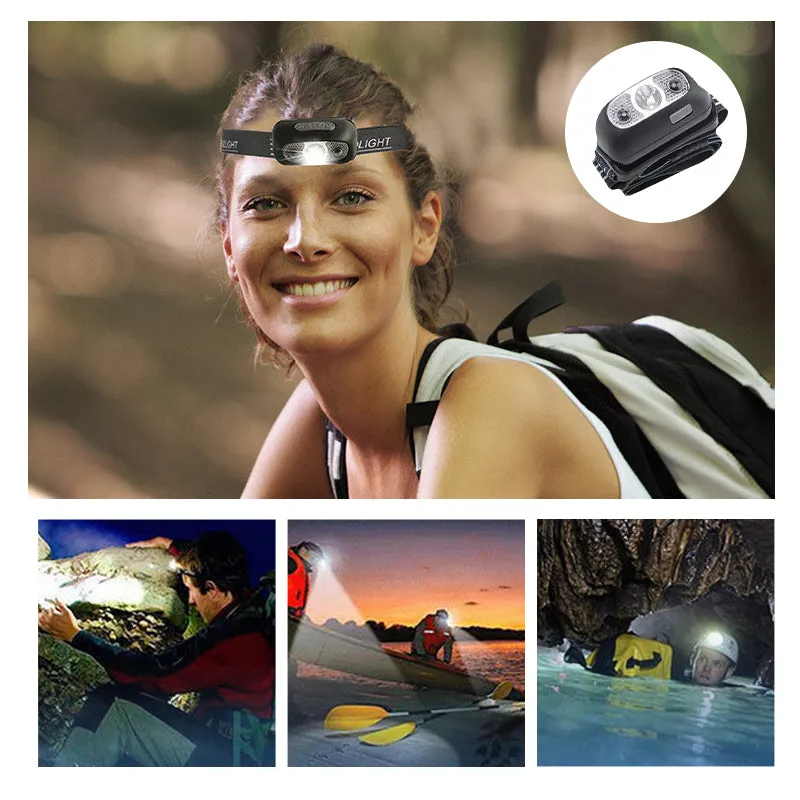 🔥Christmas Sale 50% Off✨Charging Induction Adventure Emergency Headlights