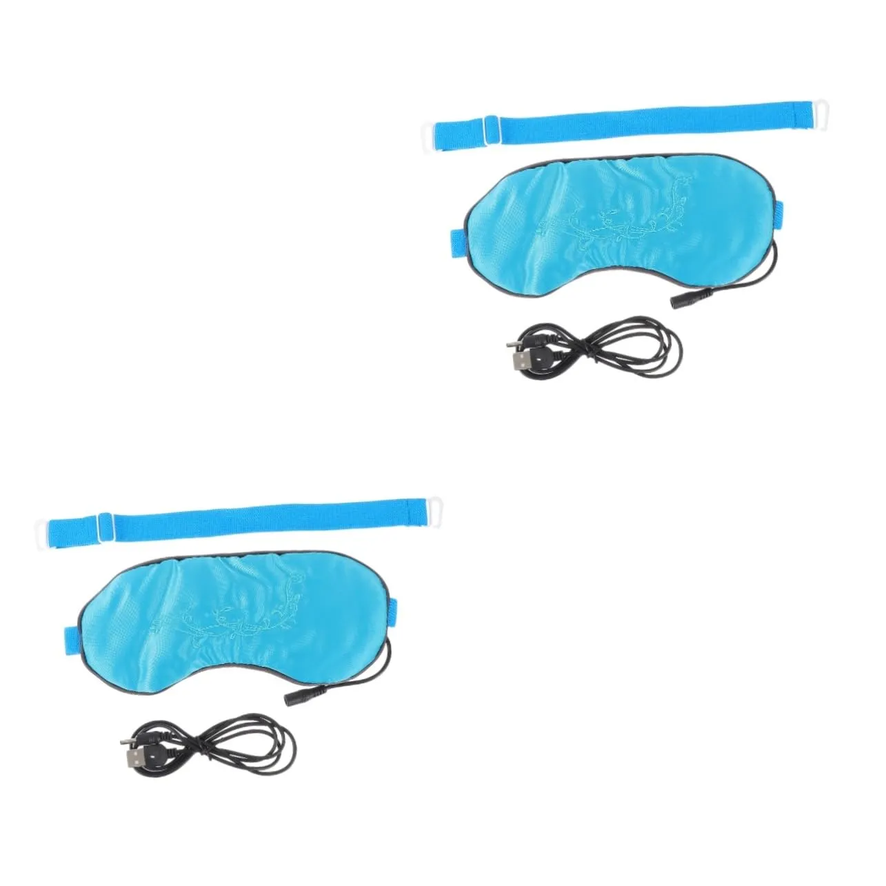 CLISPEED 1pc USB Steaming Eye Mask Comfortable Shading Eye Patches for Sleep Soft Blindfold for Relaxation for Naps and Travel Blocks Light