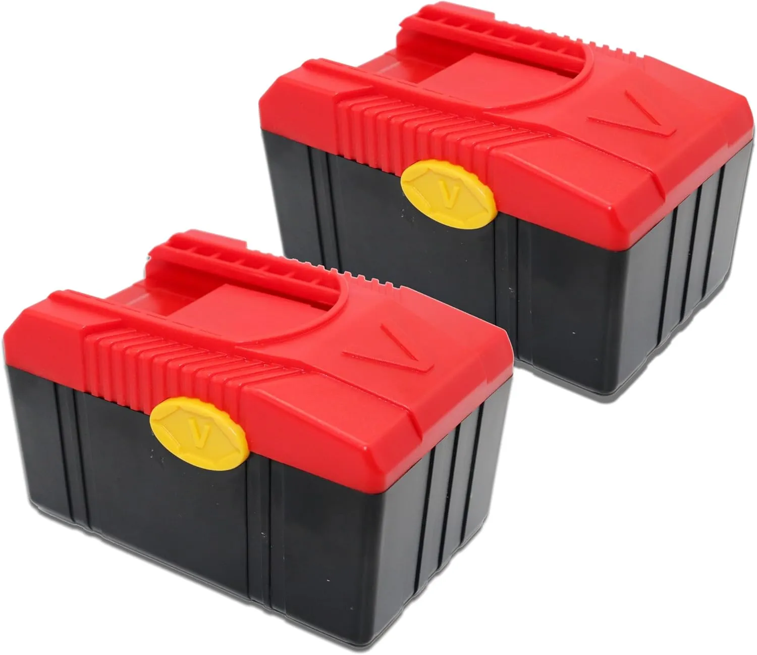 CNBY® 18V 4.0Ah CTB6187 CTB6185 CTB4187 CTB4185 Battery 2 Pack, Compatible with Snap on 18V CT6850 CT6855 CDR6850 CDR6855 CT4850HO Lithium-Ion Replace for 18V Snap on Charger CTC620