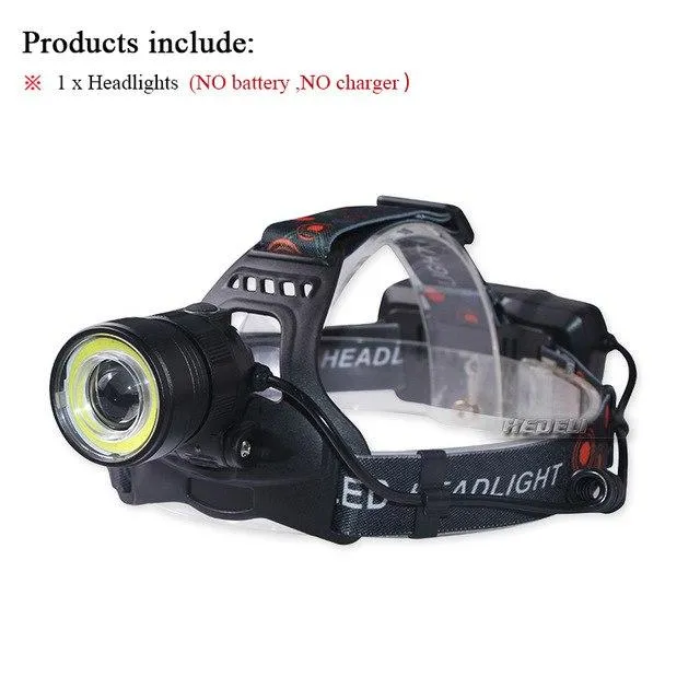 cob Infrared Induction led headlamp headlight xml t6 head flashlight torch USB rechargeable 18650 battery headtorch hoofdlamp