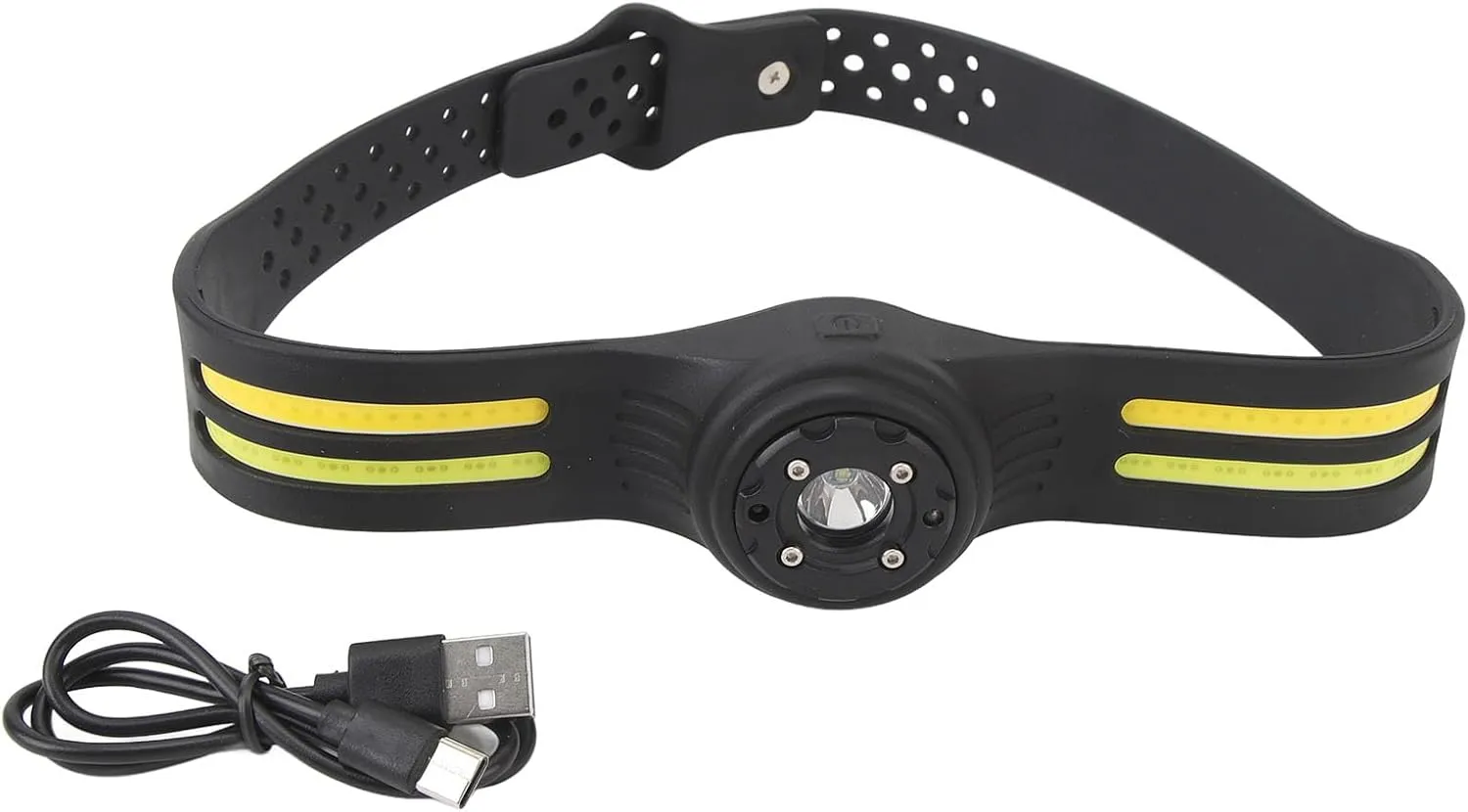 COB Light Lamp Light Weight Sensing Type C Rechargeable Bright Flashlight Camping