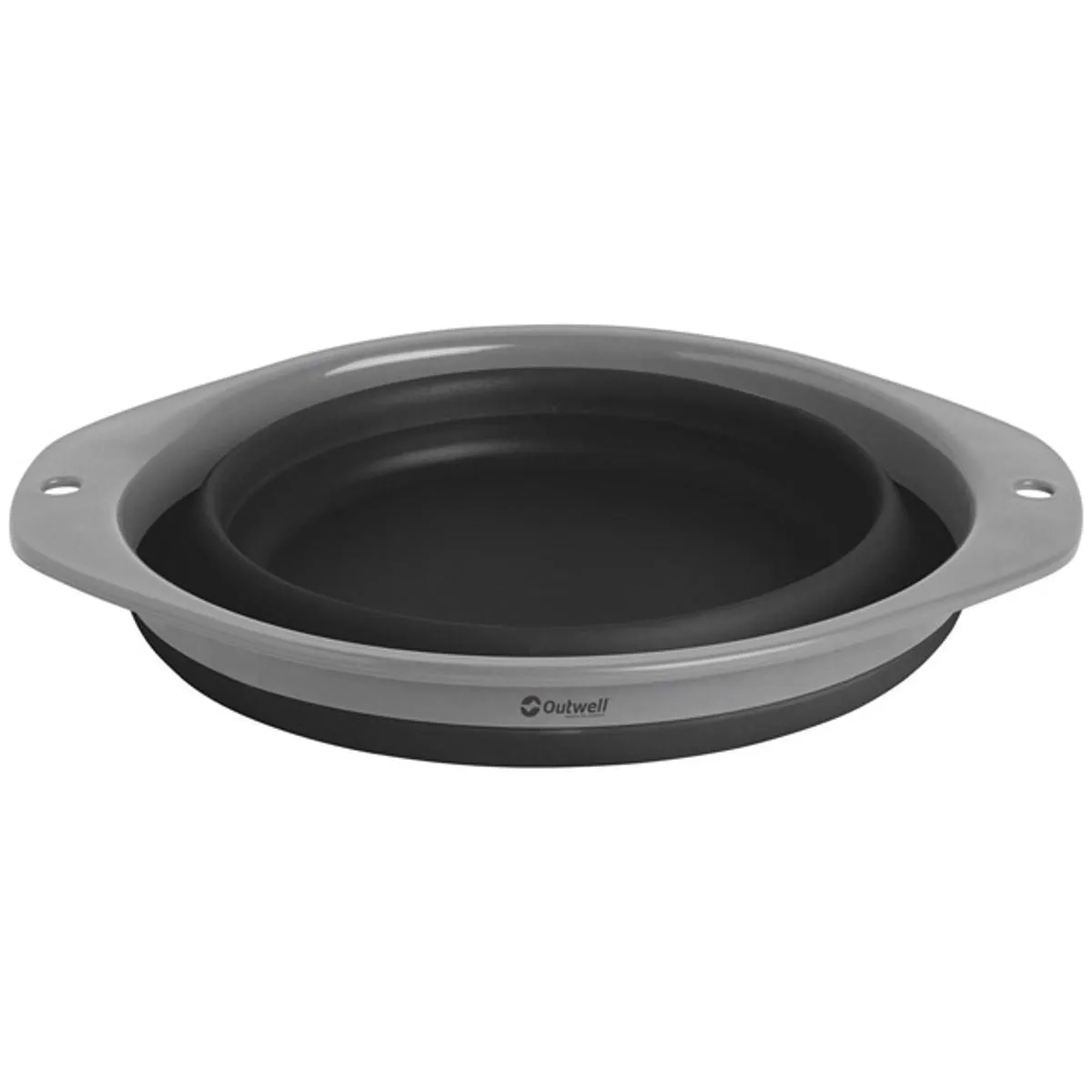 Collaps Bowl Large Black: Collapsible and Durable Camping Bowl for Outdoor Adve