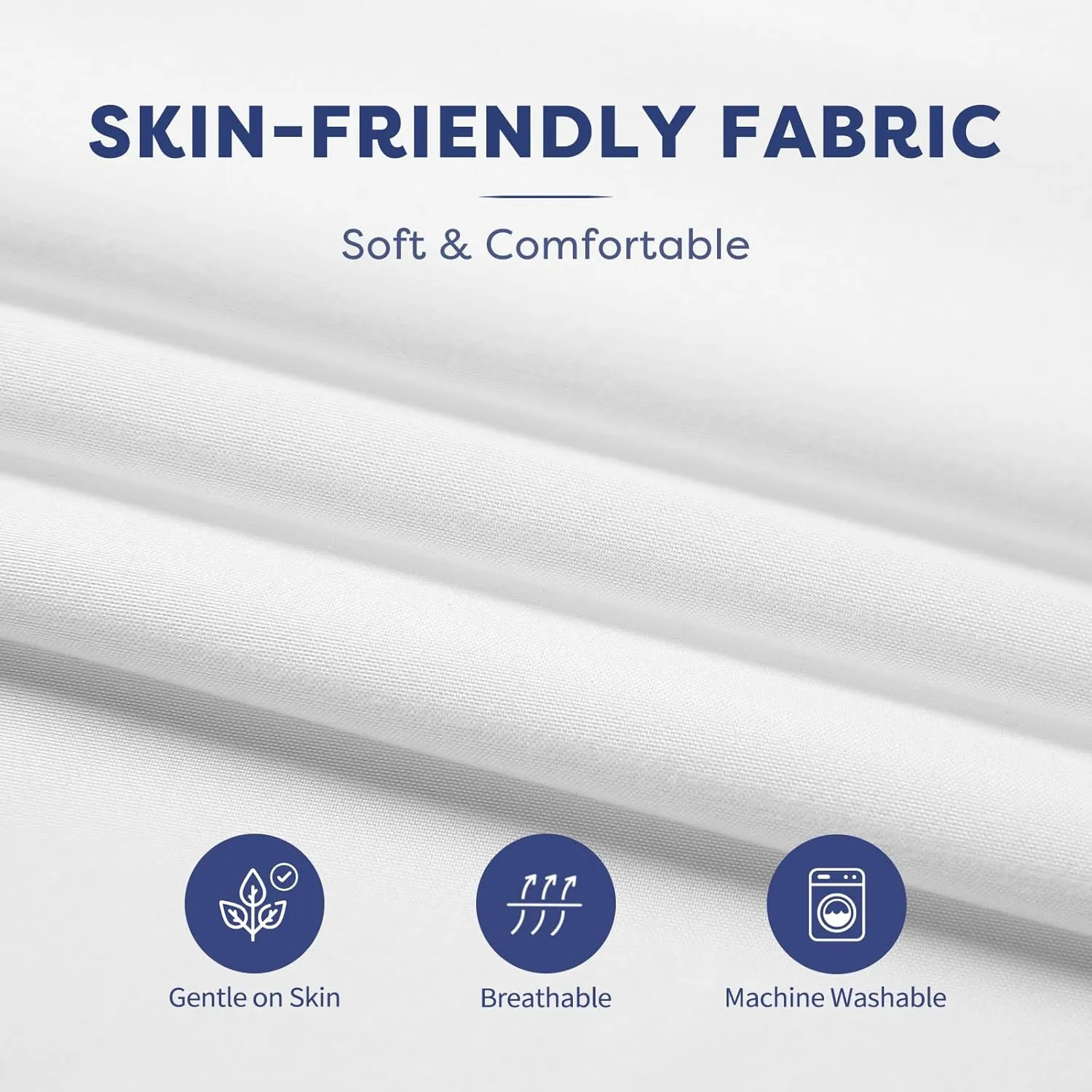 Comfyanno Cot Sheets for Daycare Standard Size - 23" x 51" - 10 Pack Bulk - Daycare Essentials - Soft & Comfortable Brushed Microfiber - Fitted Cot Cover - for Preschool Kids Nap Time - White