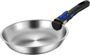 Compact Cookware for Camping Including Frying Pan and Cooking Pot