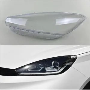 Compatible For Weltmeister EX5 2018-2021 Headlamp Cover Transparent Shade Lamp Headlight Shell Lens Plexiglass Replace Original Lampshade(1PCS left side)
