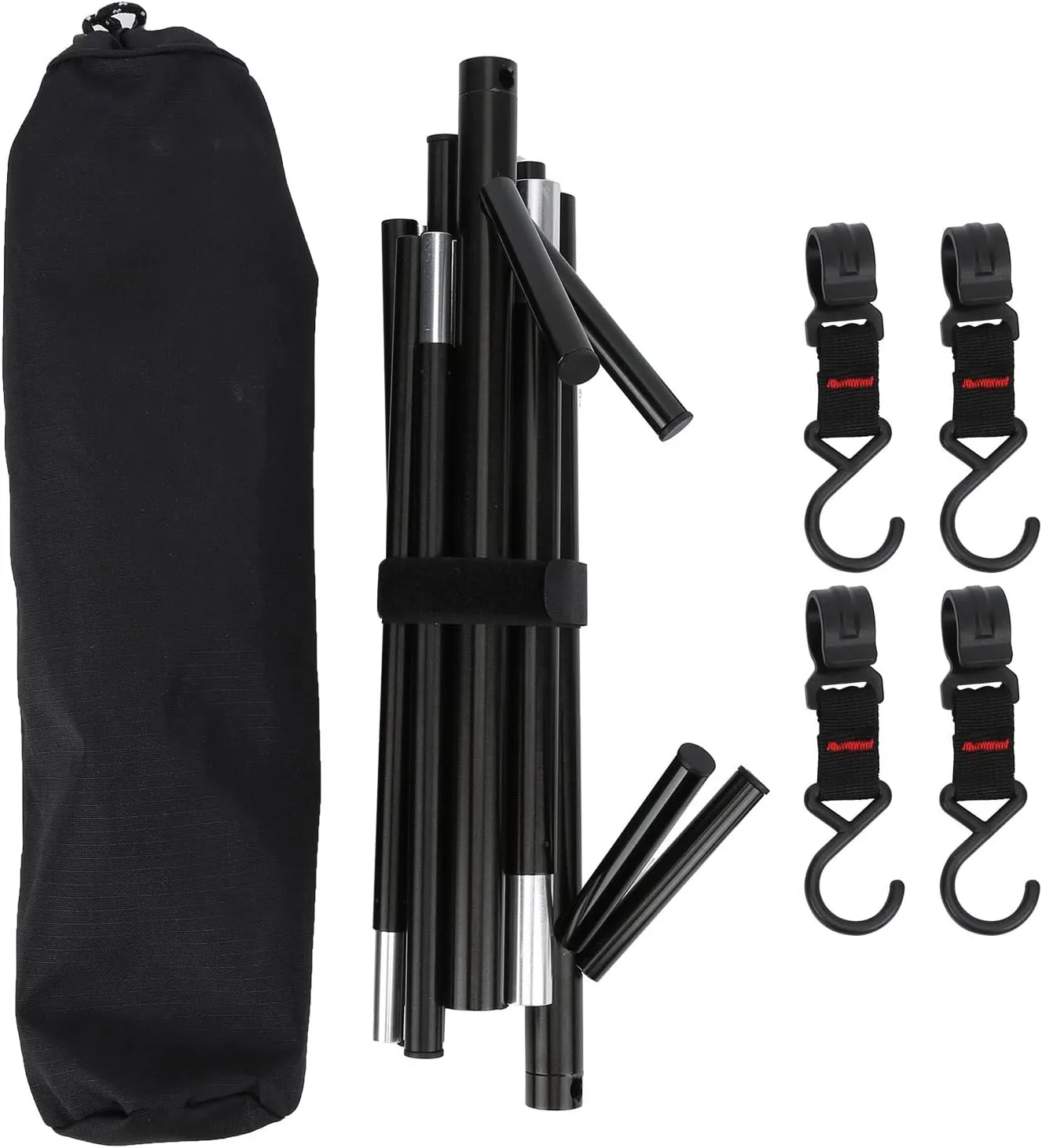 Cookware Hanging Rack, Collapsible Multifunction Camping Stand Outdoor Tools Short Outdoor Triangle Storage Tripod Travel Camping Drying Rack Cookware Hanger
