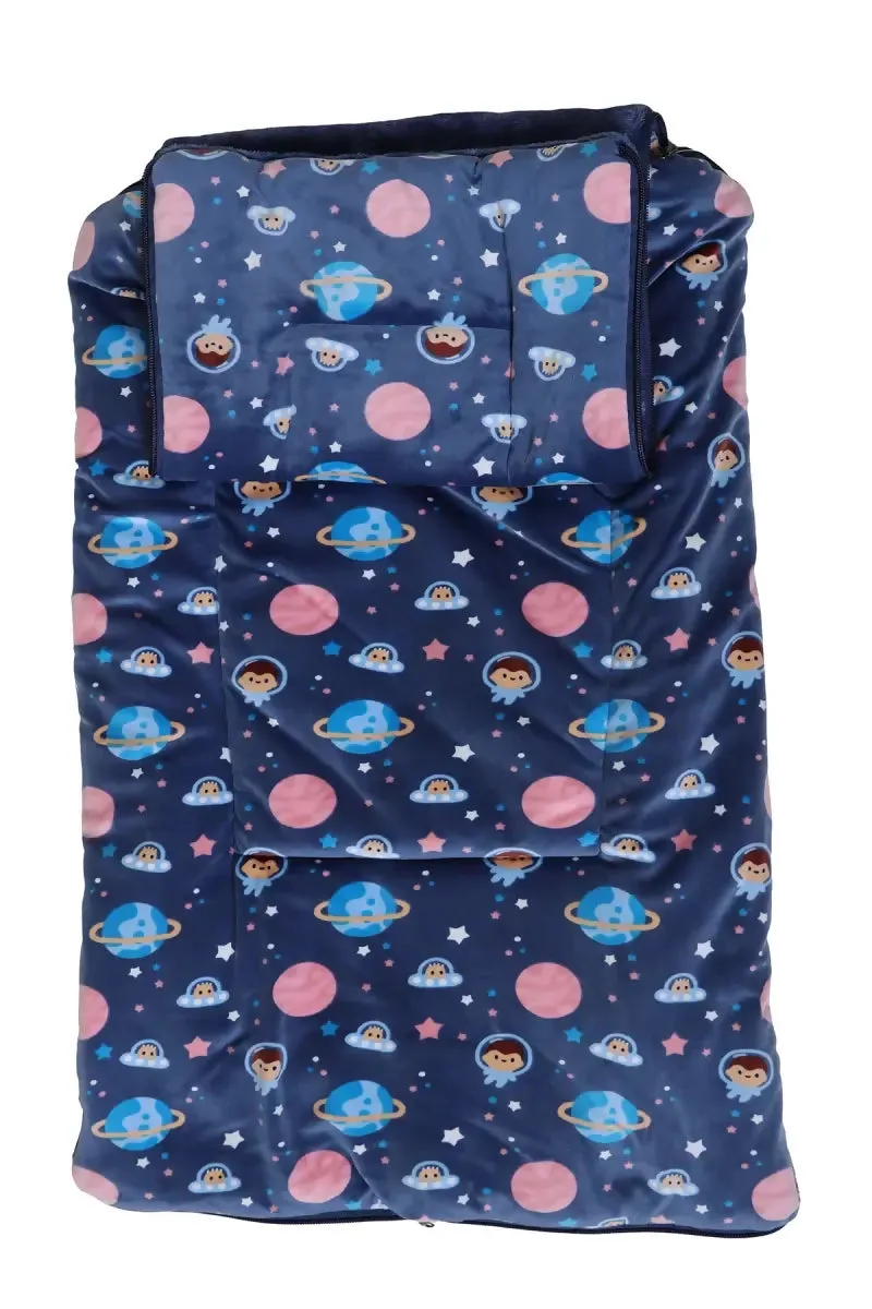 Coral Fleece Printed Baby Sleeping Bag