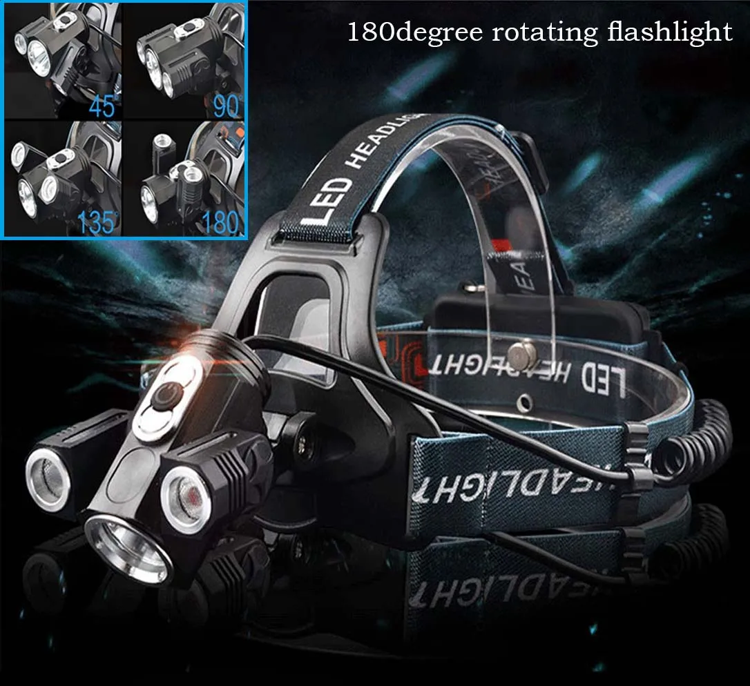 Cyclop-Vision™ 180 degree Rotating Headlamp