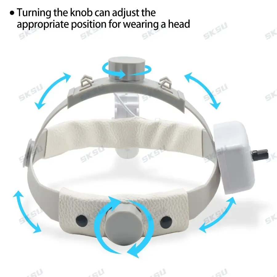 Dental Headlight 5W LED Lamp for Loupes & Surgery - Dentist & Medical Use