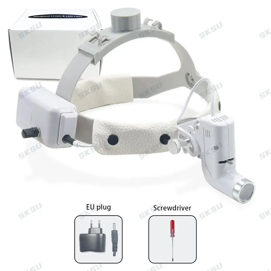 Dental Headlight 5W LED Lamp for Loupes & Surgery - Dentist & Medical Use