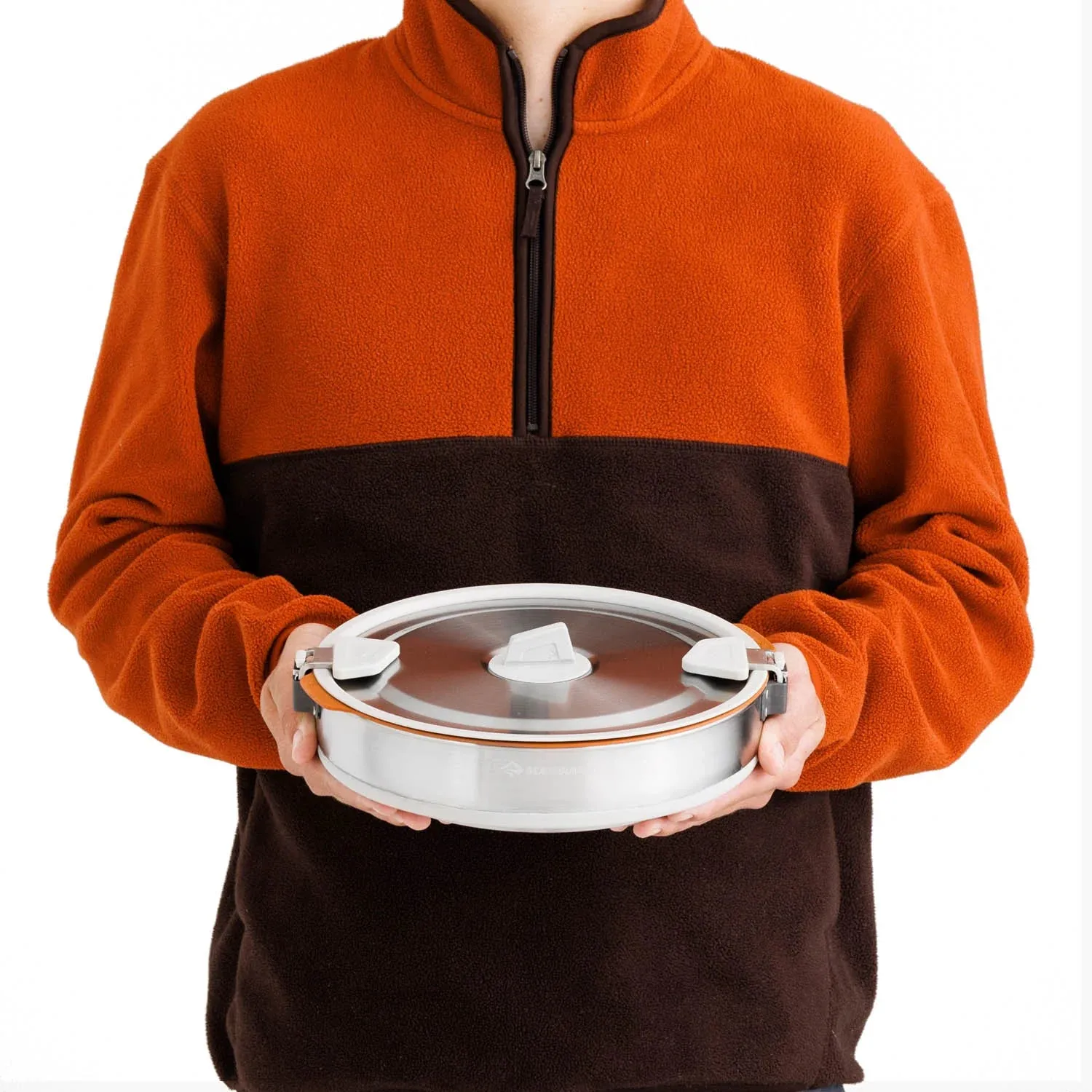 Detour Stainless Steel Collapsible One Pot Cook Set 5L - [4 Piece] Multi