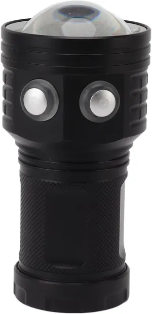 Diving Video Light 10000LM IPX8 Water Proof Professional Dive 100m Red and Blue Fill Underwater Flashlight Rechargeable Scuba Lights with Light, IP68 Infinite Brightness