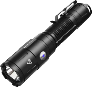 DS35 Ultra-Bright LED Flashlight, High Lumens Tactical Flashlight, 360 Yard Throw for Tactical Flashlight Law Enforcement, Hiking, Camping, and Hunting