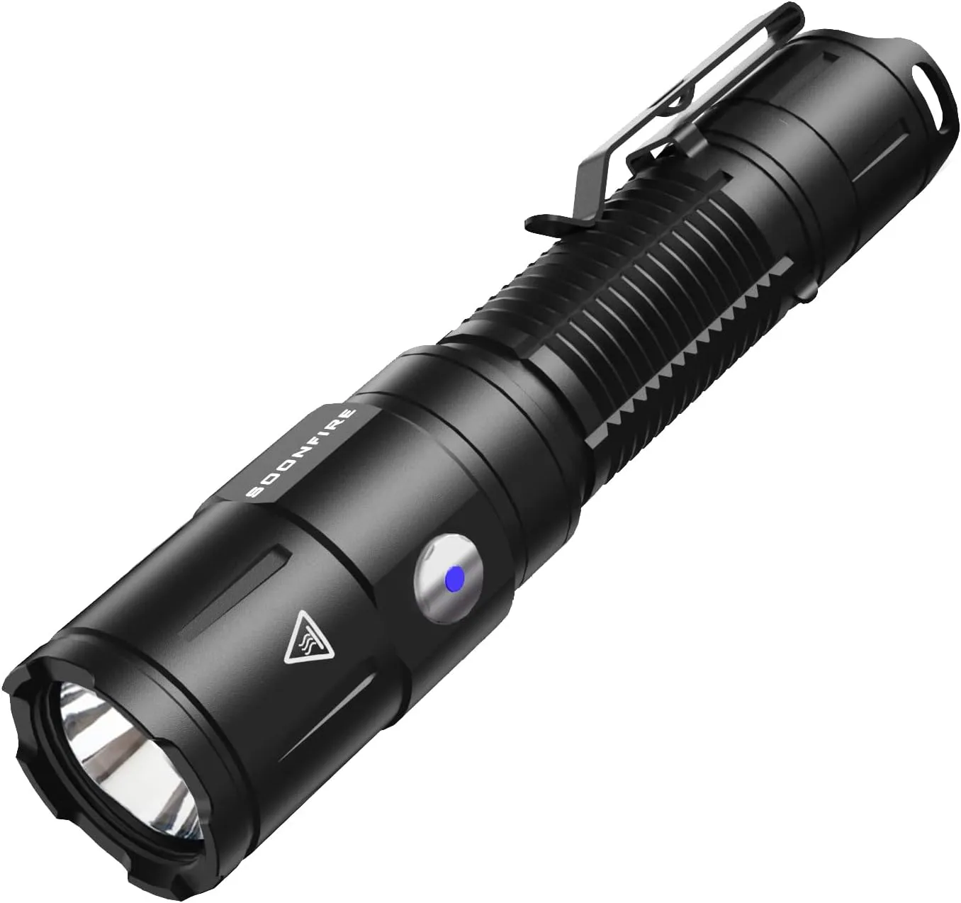 DS35 Ultra-Bright LED Flashlight, High Lumens Tactical Flashlight, 360 Yard Throw for Tactical Flashlight Law Enforcement, Hiking, Camping, and Hunting