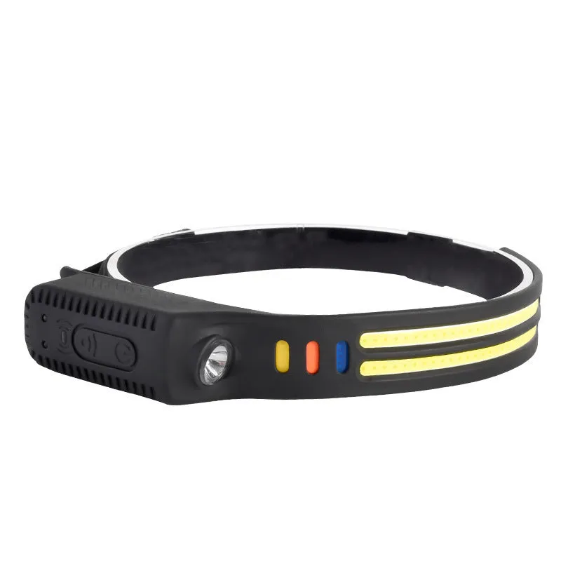 Dual-light Silicone Sensor Headlamp Charging