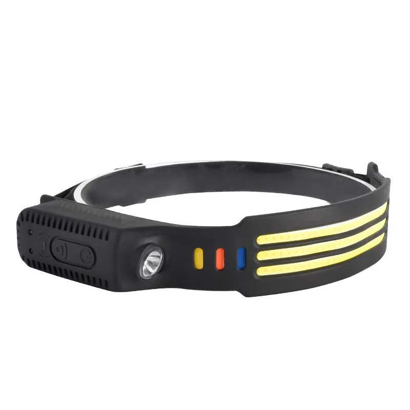 Dual-light Silicone Sensor Headlamp Charging