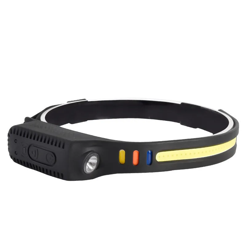 Dual-light Silicone Sensor Headlamp Charging