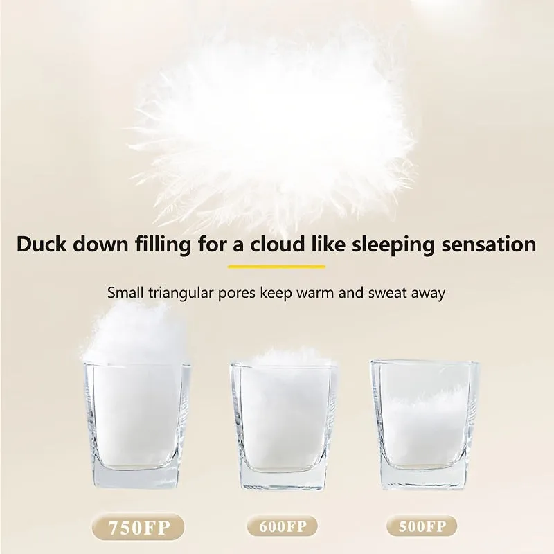 Egg-Shaped Down Sleeping Bag: Full-Season, Zippered, 1-Person, 14  Years, Nylon Fabric, Insulated with Duck Down, Suitable for 0-19°F