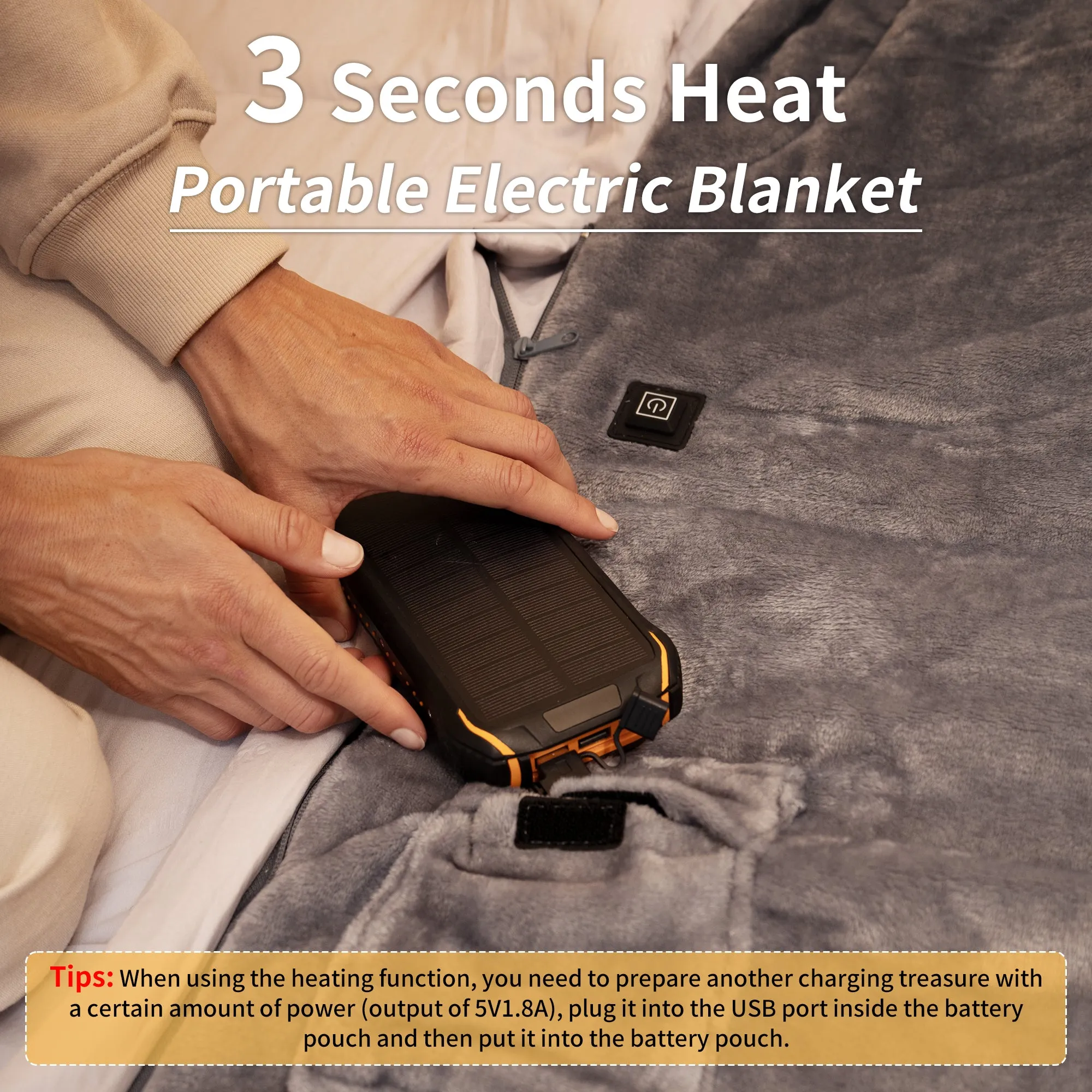 Envelope Hooded Heating Cotton Sleeping Bag