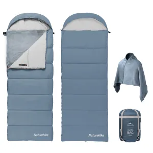 Envelope Hooded Heating Cotton Sleeping Bag