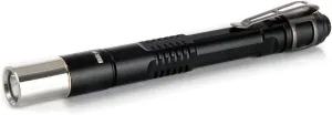 EPLI Flashlight, Tactical Pen Light, Executive Precision Lighting Instrument, Super Bright, Waterproof & Shockproof, Black