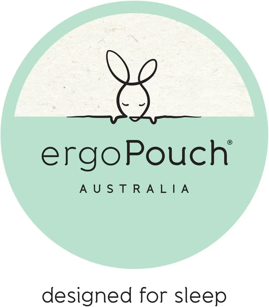 ergoPouch 1.0 Tog Jersey Sleeping Bag – Arms-Out Baby Sleep Sack – Soft, Breathable & Comfortable (8-24 Months, Grey Marle)