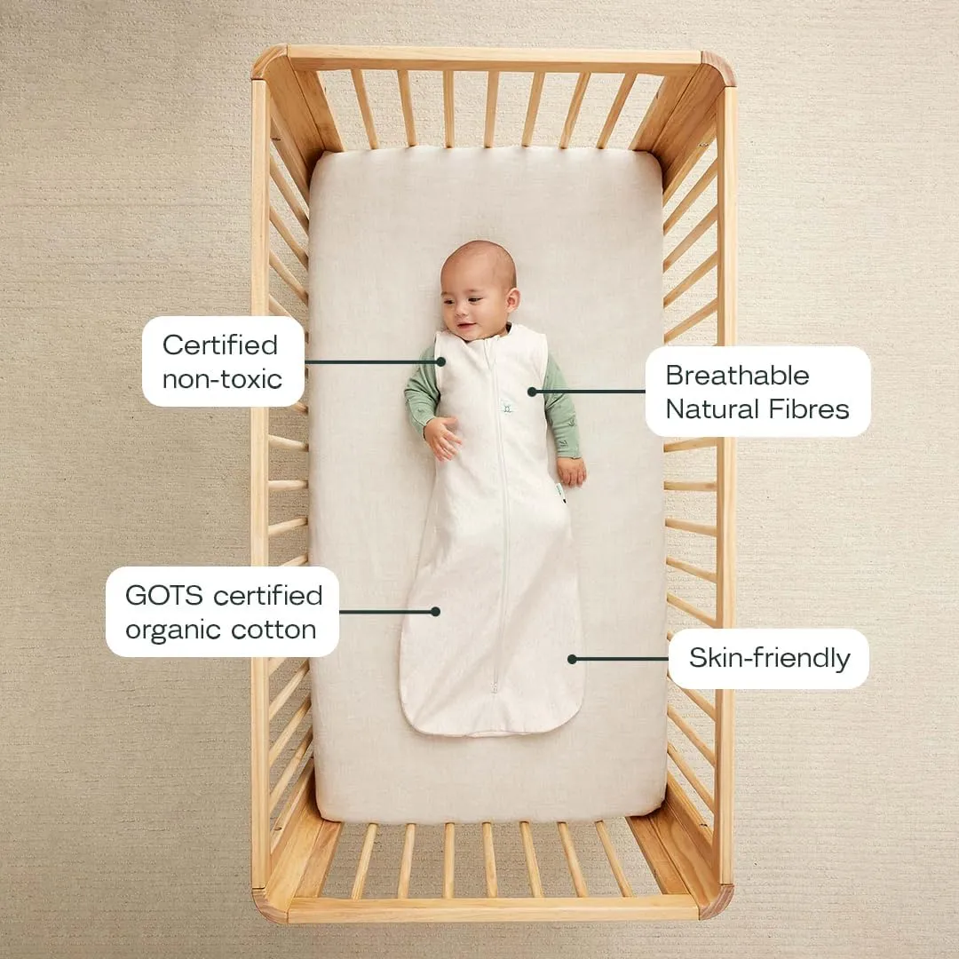 ergoPouch 1.0 Tog Jersey Sleeping Bag – Arms-Out Baby Sleep Sack – Soft, Breathable & Comfortable (8-24 Months, Oatmeal Marle)