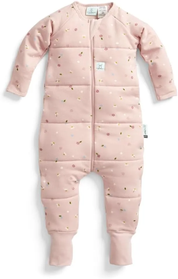 ergoPouch 2.5 TOG Sleeping Bag – Breathable, Cozy Sleepwear for Boys and Girls (12-24 Months, Daisies)