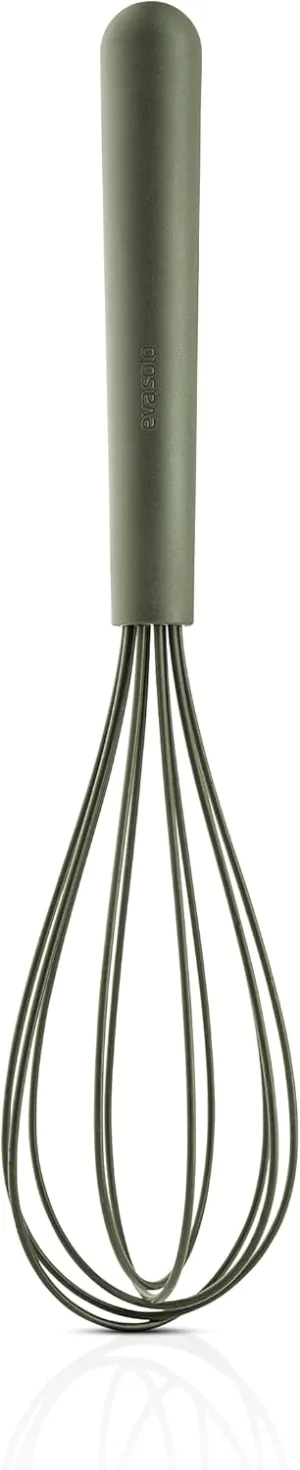 EVA SOLO | Green tools whisk | The silicone-coated whisk is heat-resistant (up to 250 °C) and can be used in all types of pots and pans with and without non-stick Slip-Let® | green