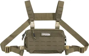 EXCELLENT ELITE SPANKER Tactical Chest Rig Pack EDC Chest Bag Molle Utility Chest Pouch for Outdoor Hunting Workouts Hiking
