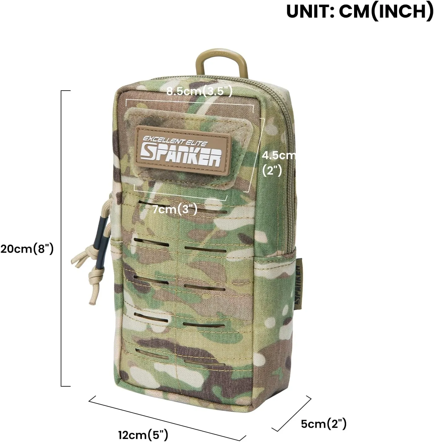 EXCELLENT ELITE SPANKER Tactical MOLLE Pouch EDC Utility Pouches Gadget Organizer Phone Holder Waist Bag Tool Pouch