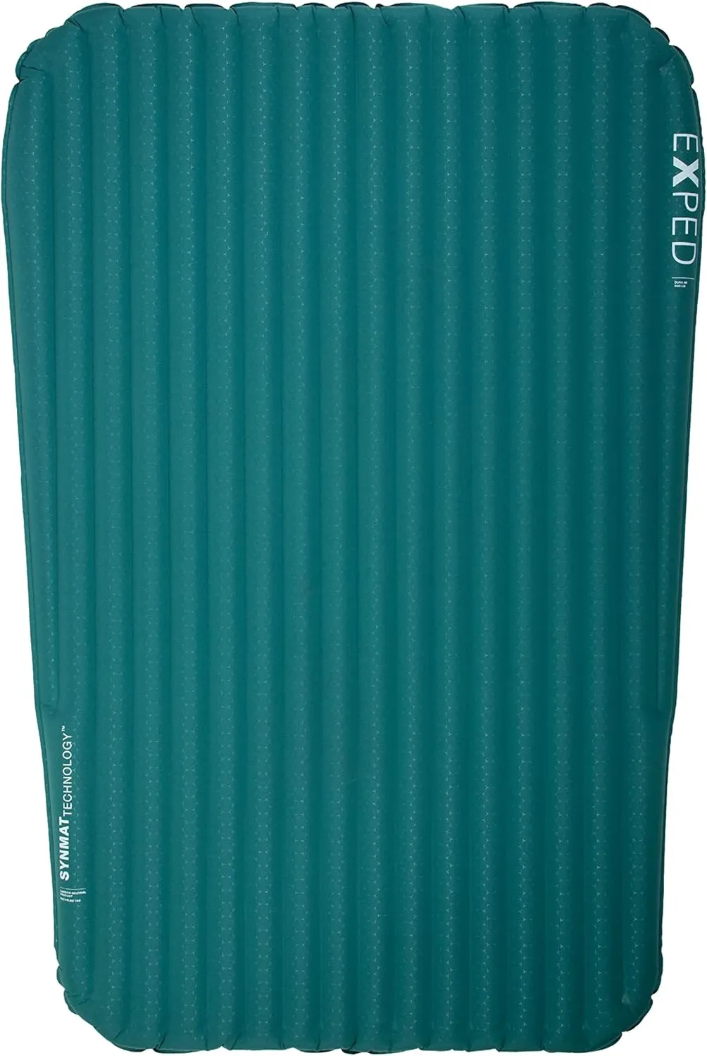Exped Dura 5R | Abrasion Resistant | Insulated and Comfortable | -5 Degree Sleeping Pad for Two, Cypress, Duo Long Wide