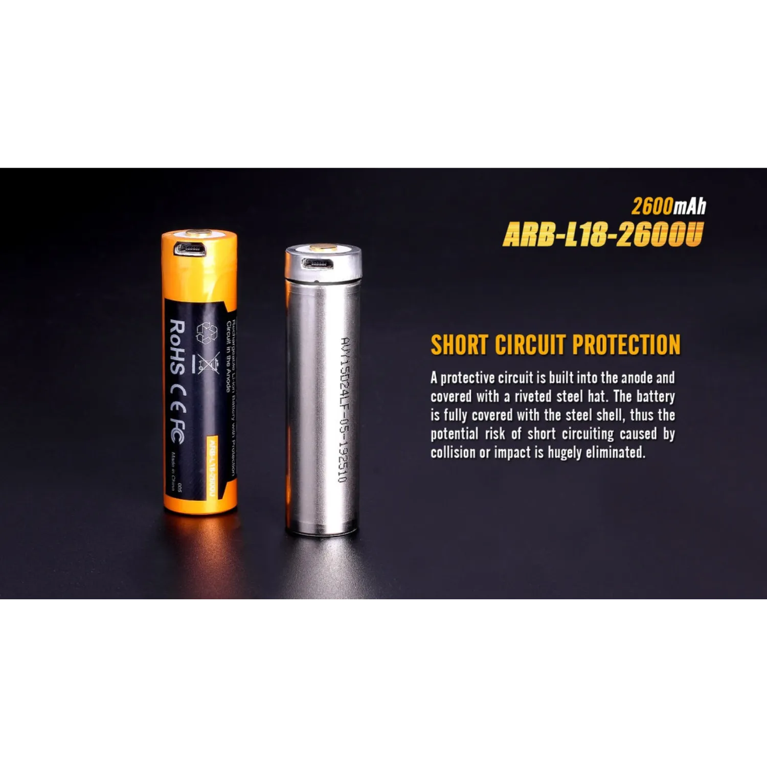 FENIX - ARB L18 - Rechargeable Batteries